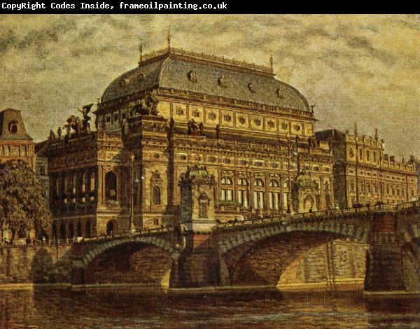 johannes brahms the national theatre in prague